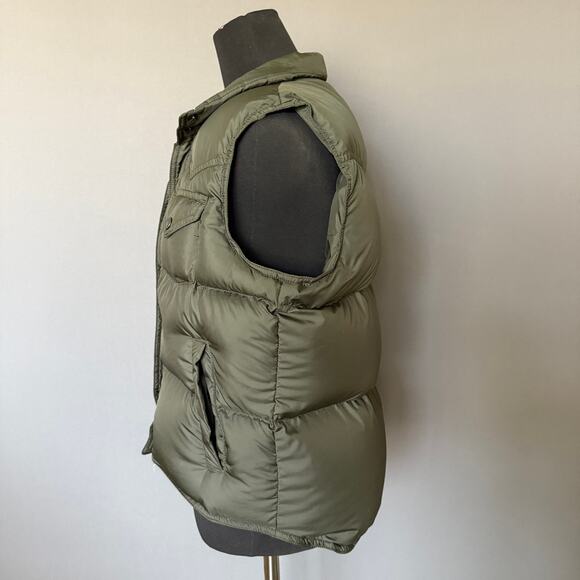 Womens Ralph Lauren Olive Green Down Puffer vest - army - military - size M - Picture 2 of 12
